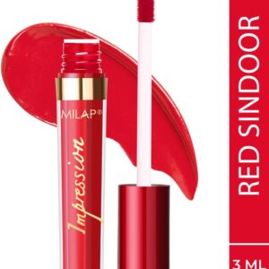 Top-Rated Milap liquid sindoor waterproof red – Waterproof, Smudge-Proof, Red Matte Finish (4ml)