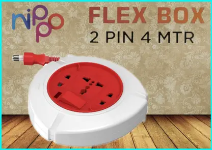 Nippo Flexi Cord 4m Power-Pro with USB & 3-Outlet Universal Strip Nippo Flexi Cord 4m Power-Pro with USB & 3-Outlet Universal Strip