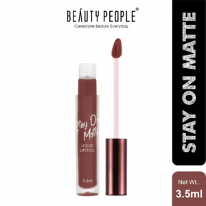 Beauty People Stay on Matte Liquid Lipstick SPF 15 Long‑Lasting Shade