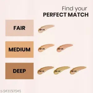 Pocket Glow Foundation - Beauty People Pocket Glow Foundation – 12ml Full Coverage with Natural Finish & SPF 15 | Vitamin E | Travel-Friendly - DsonMart - 1