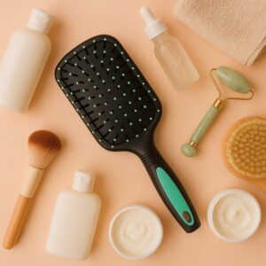 04 f7614a63 d6c7 4f69 ab26 cef34b66f36e - 2-in-1 Hair Comb Brush – Paddle Detangling Brush with Built-In Mirror - DsonMart - 1