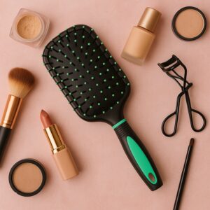 05 f11a9ff0 e58d 48bd 9ba6 b6e8d8922adf - 2-in-1 Hair Comb Brush – Paddle Detangling Brush with Built-In Mirror - DsonMart - 1