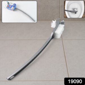 sku 38ab4dd7 be0f 457f 88e3 2d0b7550d25d - Pro Clean Long Handle Toilet Cleaning Brush – Curved Head with Nylon Bristles for Deep Cleaning (1 Pc) - DsonMart - 1