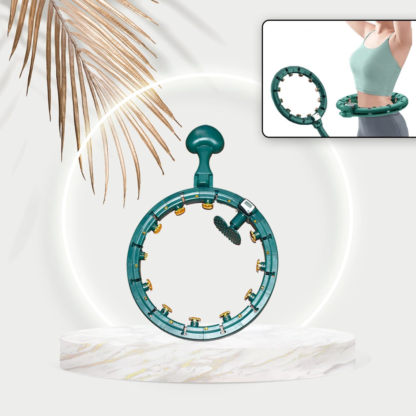 Smart Fitness Hula Hoop – Adjustable Detachable Weighted Hoop for Exercise & Weight Loss Smart Fitness Hula Hoop – Adjustable Detachable Weighted Hoop for Exercise & Weight Loss