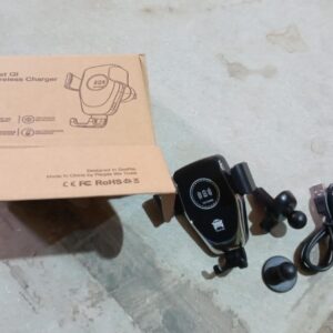 16af315e 44c3 40c1 a89a b1bcbccb2f92 ee81f96f 622b 4caf a19c b23f970daf2f - Wireless Car Phone Holder 10W Qi Fast Charging | Auto Clamping Car Charger Mount - DsonMart - 1